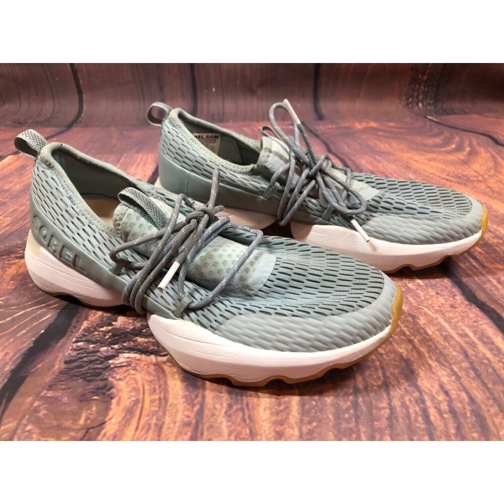 Sorel Kinetic Impact Lace  Crushed Blue Sneakers Athletic Shoes Womens 9 (u8r)